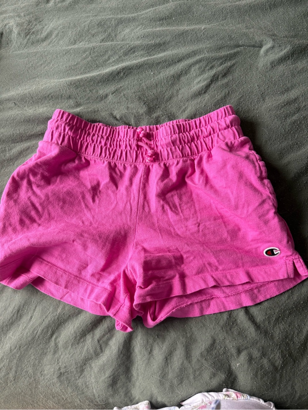 Champion Women's Hot Pink Elastic Waist Athletic Shorts NWOT never worn
